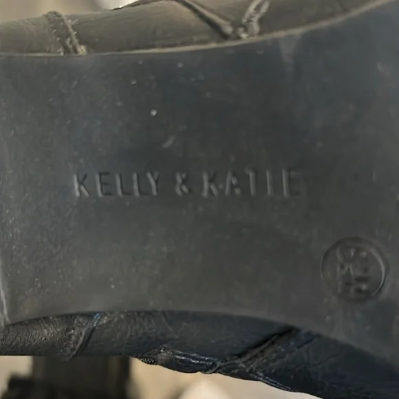 Kelly & Katie boots, black, 8.5 - Picture 4 of 7